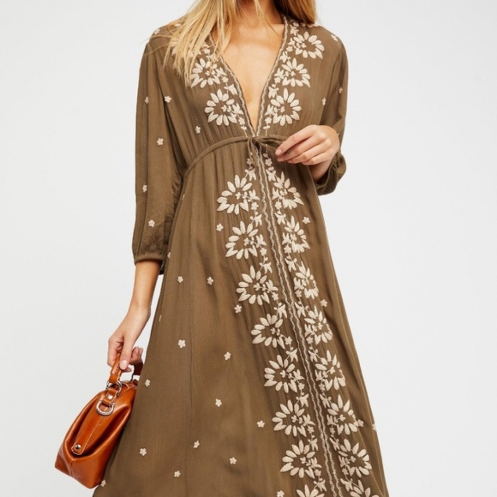 Free People 'Fable' midi dress
